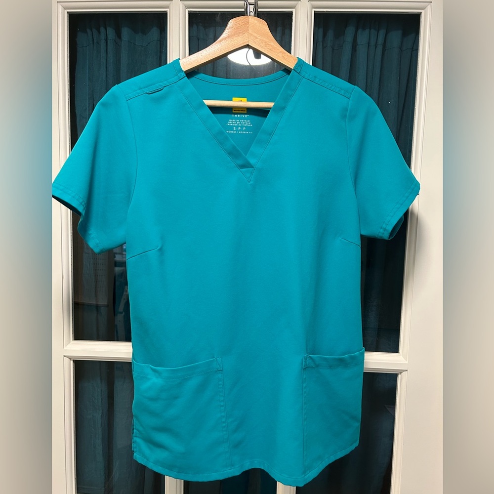 Deep Turquoise Wink Scrub Set - Women’s